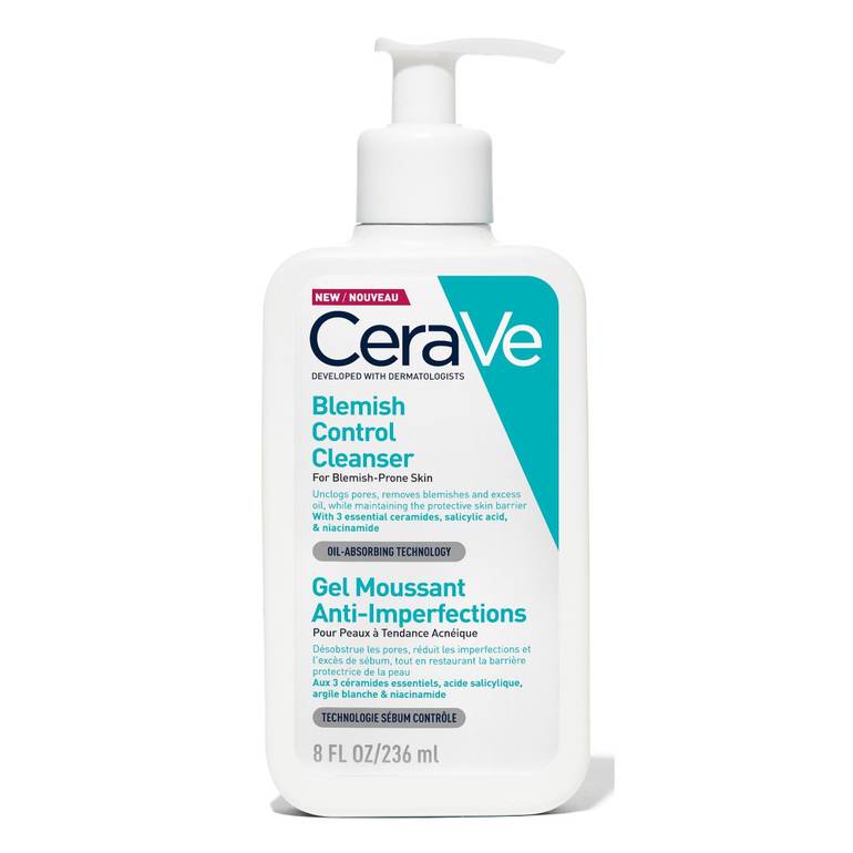 CeraVe, Foaming Gel Cleanser, Anti-Blemish, Blemish Control, 236ml