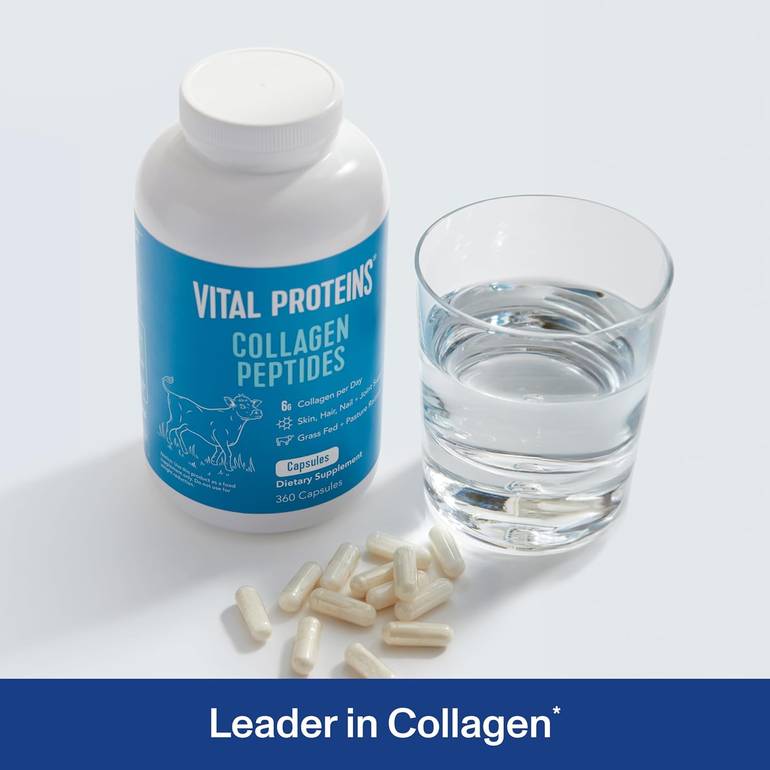 Vital Proteins, Collagen Peptides, 360 Capsules