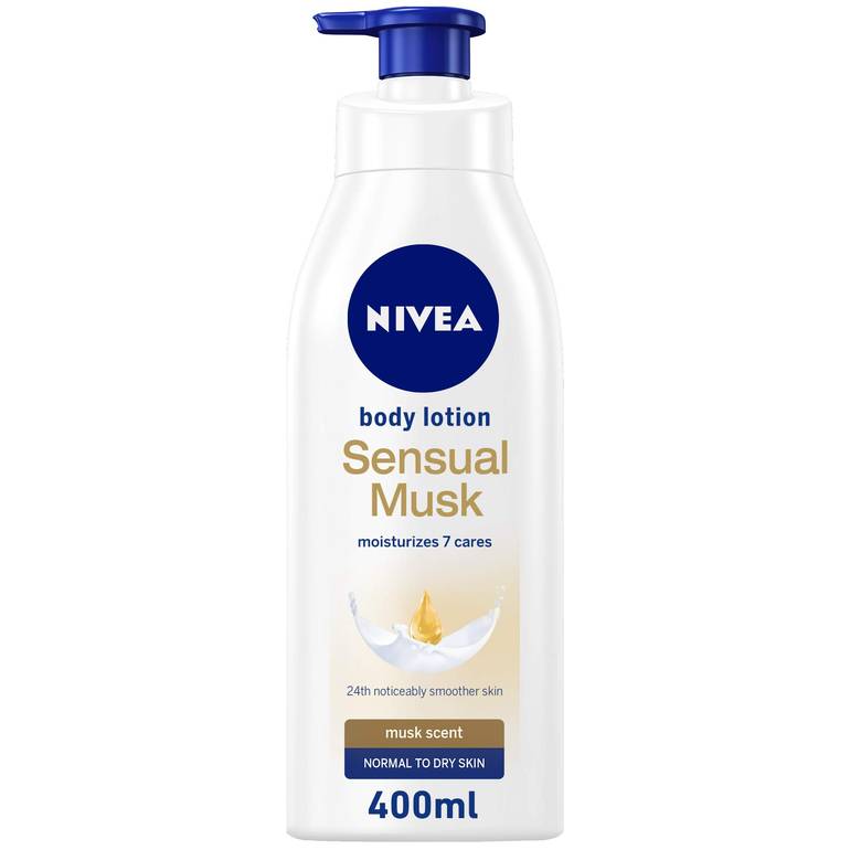 Nivea Sensual Musk Moisturizing and Caring Lotion 400ml