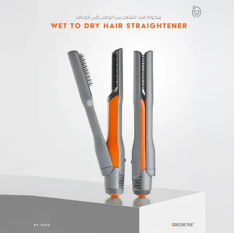 REBUNE, Ceramic Hair Straightener, RE-2202
