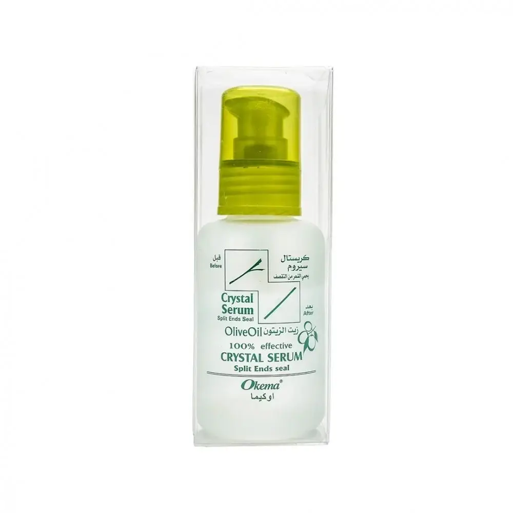 Okema, Hair Serum, Crystal with Olive Oil, - 60ml