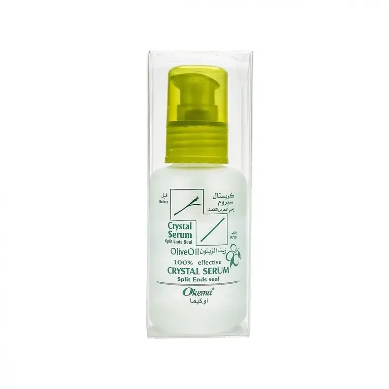 Okema, Hair Serum, Crystal with Olive Oil, - 60ml
