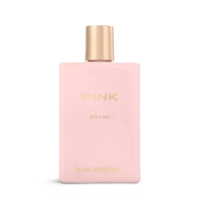 Atiyab Al Marshood, Pink Body Oil + Body Powder Set - 210g