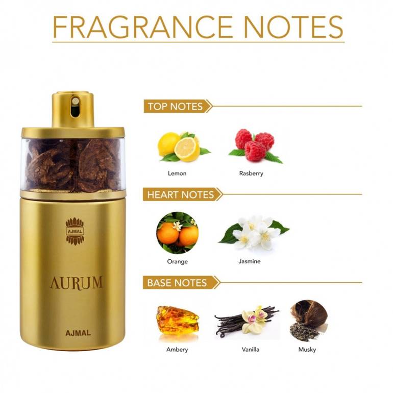 Ajmal, Aurum Eau de Parfum, for women, 75ml