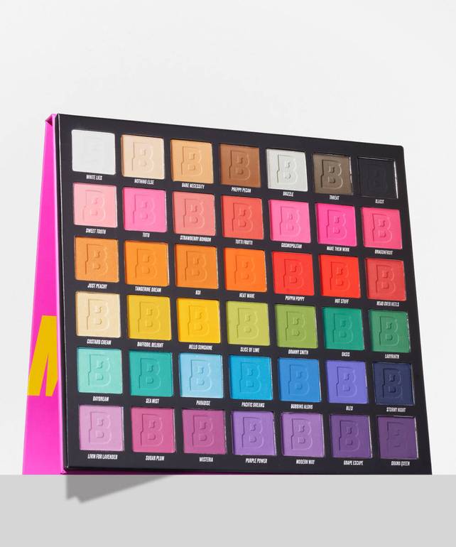 By Beauty Bye, Eyeshadow Palette, Bright Matte