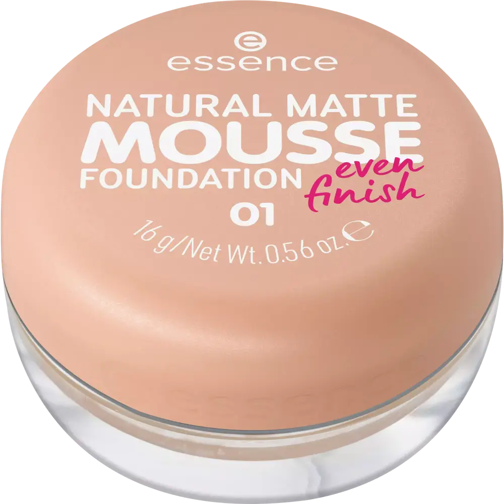 Essence Natural Matte Mousse Foundation - 01