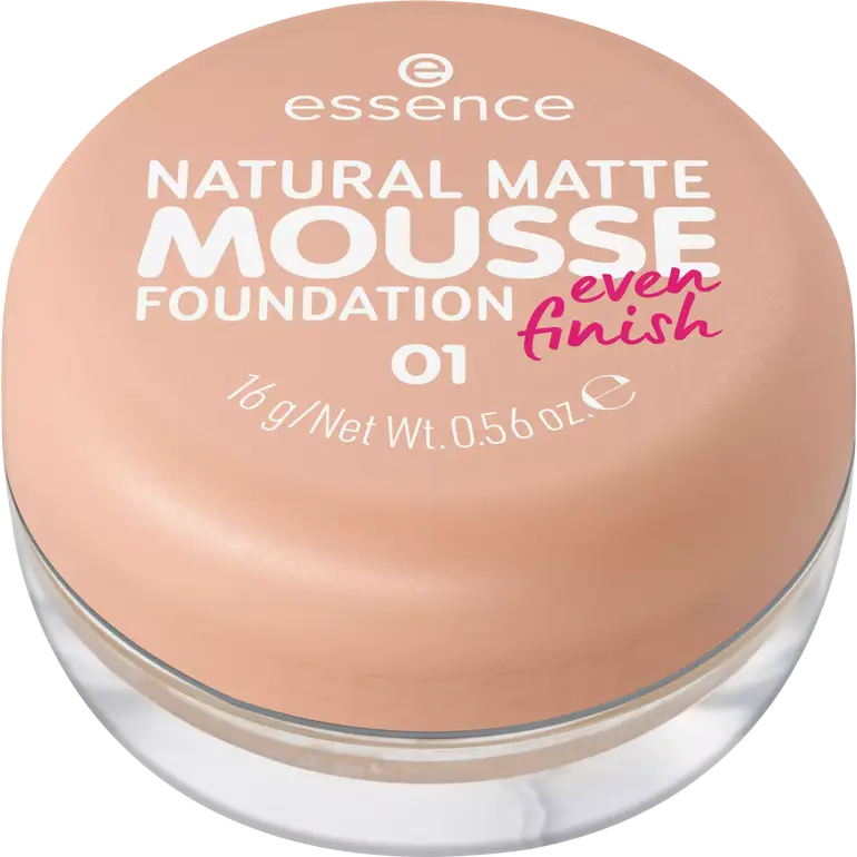 Essence Natural Matte Mousse Foundation - 01