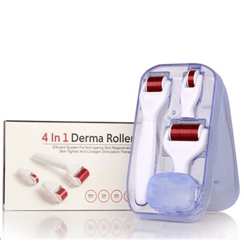 Derma roller skin care set