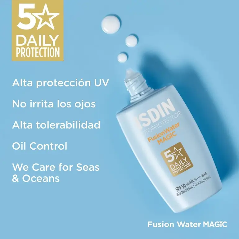 Isdin, Sunscreen, Photoprotector Fusion Magic, SPF 50