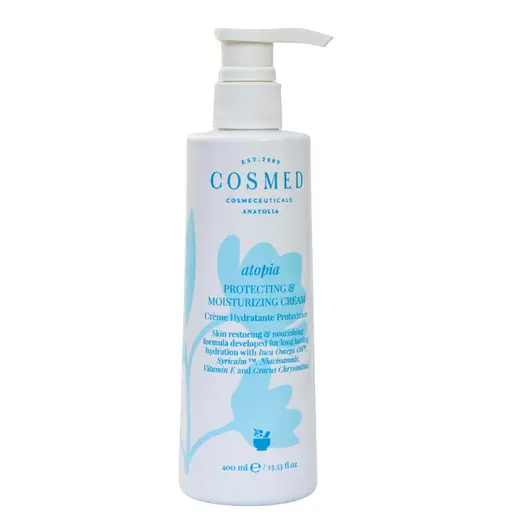 Cosmed, Atopia Moisturizing and Protective Cream, for Dry and Sensitive Skin, 400 ml