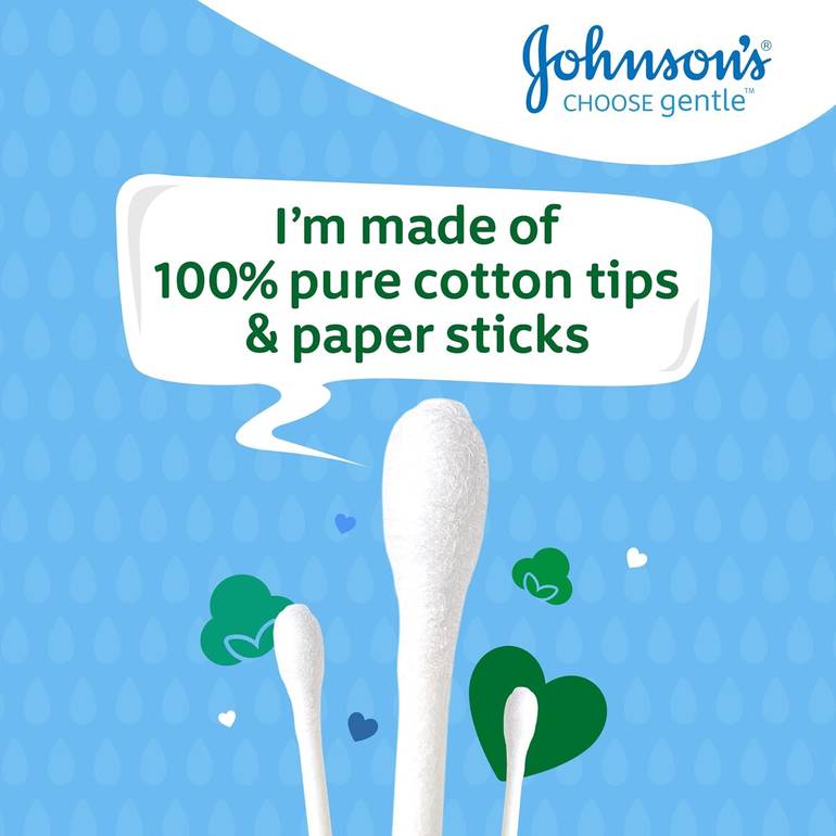 Johnson's, Cotton Buds for Kids, 100 Count
