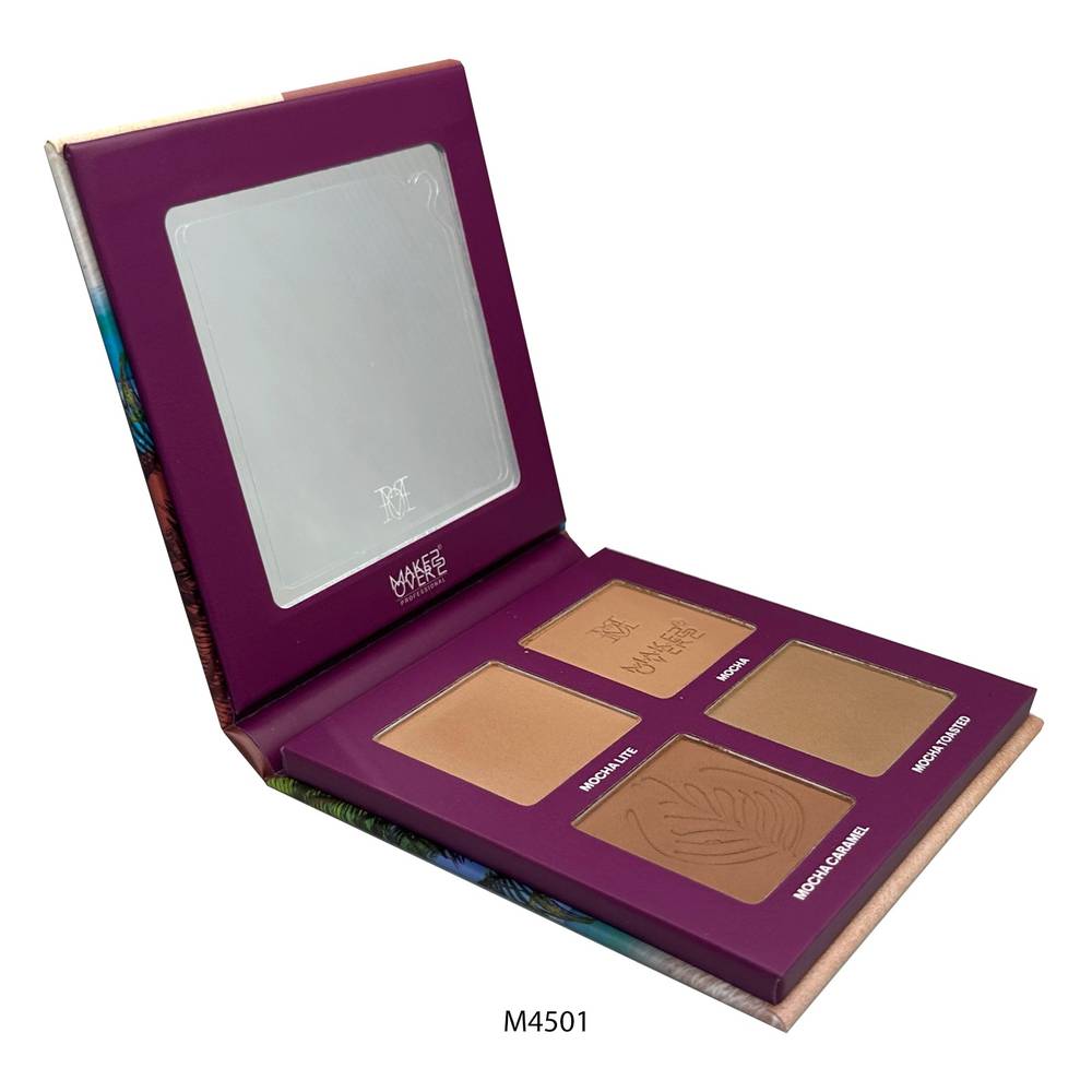 Makeover22, mocha palette, contour and bronzer, - M4501