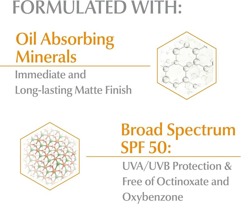 يوسرين, بخاخ واقي شمس, للبشرة الدهنية, 50SPF,