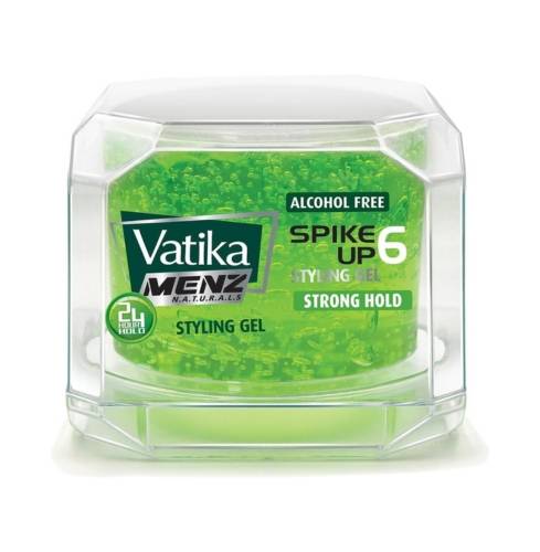 Vatika, Hair Gel, Spike Up 6, Strong Hold - 500ml