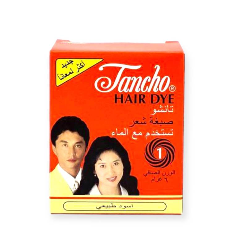 Tancho, natural black hair dye