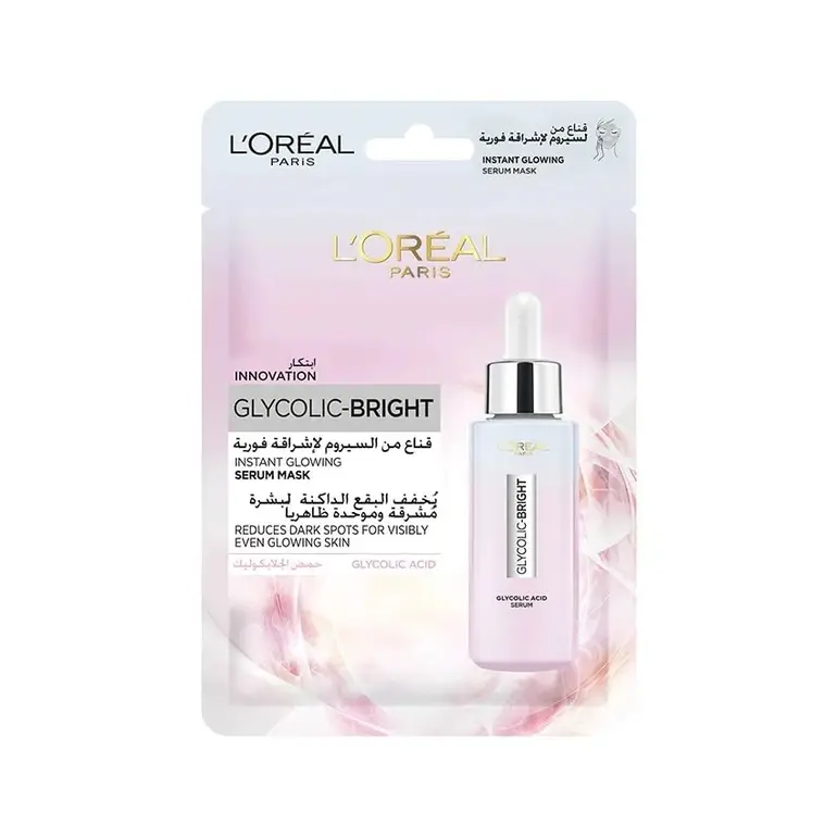 L'Oréal Paris Glycolic-Bright Instant Glowing Serum Mask