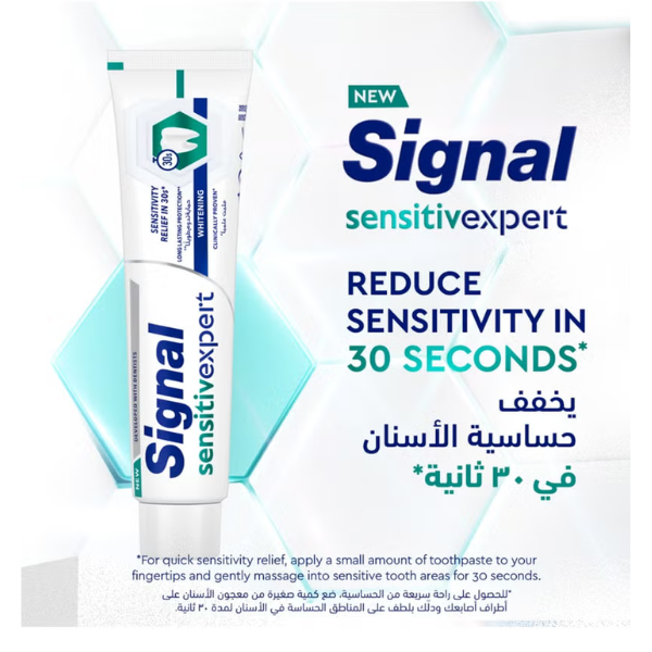 Signal SensitiveXpert Whitening Toothpaste for Sensitive Teeth