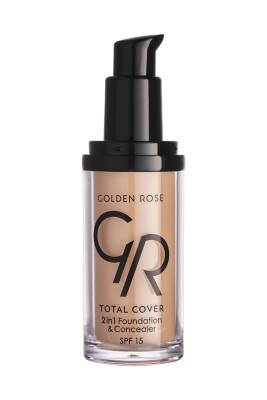 Golden Rose, Foundation and Concealer, 2-in-1 - 07 Natural