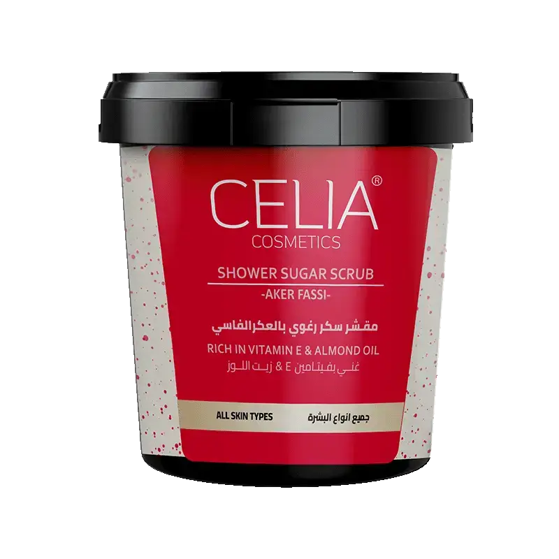Celia Foaming Sugar Body Scrub with Aker Fassi