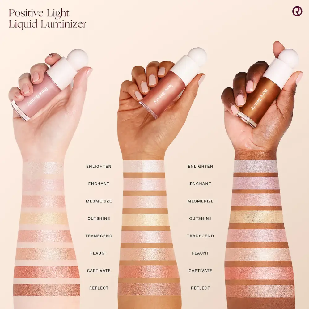 Rare Beauty, Liquid Highlighter, Positive Light, Transcen