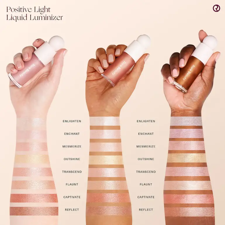 Rare Beauty, Liquid Highlighter, Positive Light, Transcen