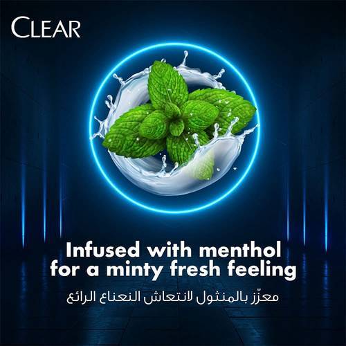 Clear Men Anti-Dandruff Shampoo with Menthol and Cool Mint 200ml