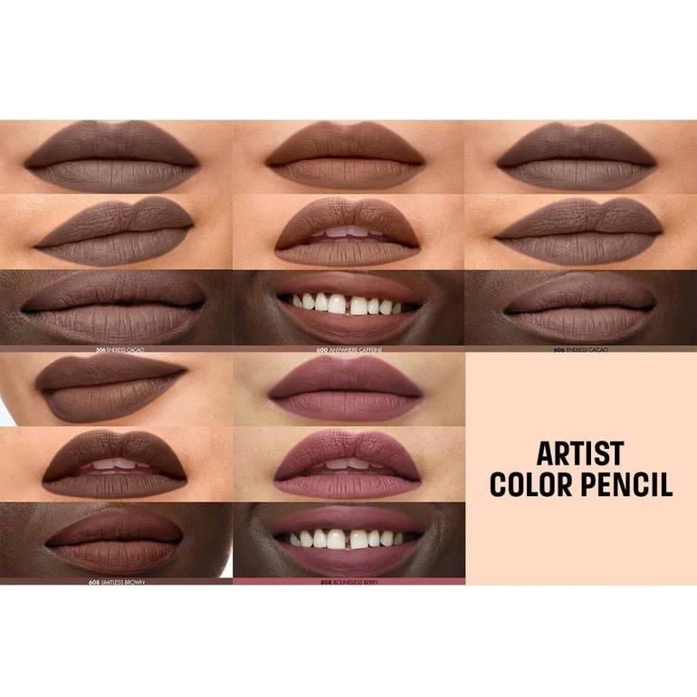 Make Up For Ever, Lip Liner Set, Mini - 5 Pieces