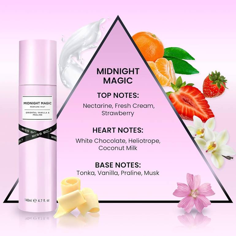 Miss So, Midnight Magic Body Mist - 140ml