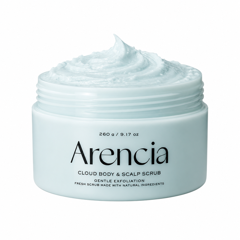 Arencia, Cloud Body & Scalp Scrub - French Mint & Lily 260