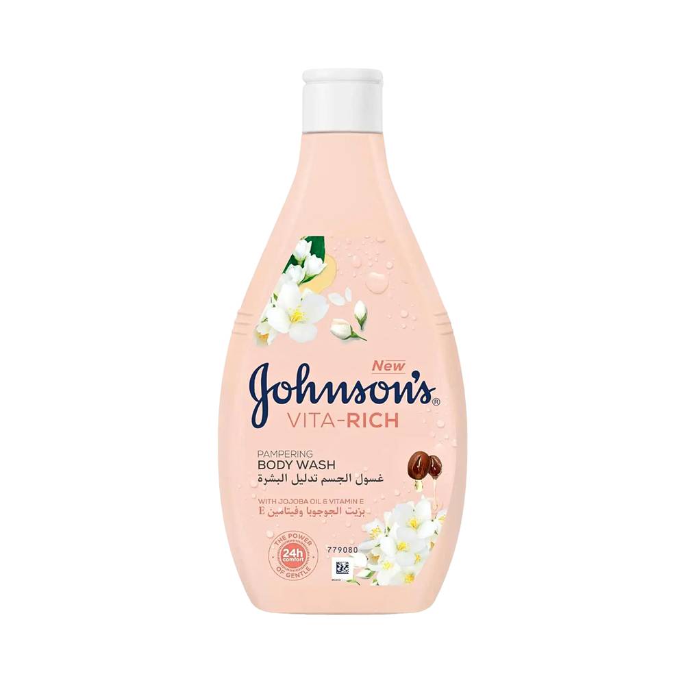 Johnson's, Shower Gel, with Vitamin E and Jojoba Oil, - 250ml