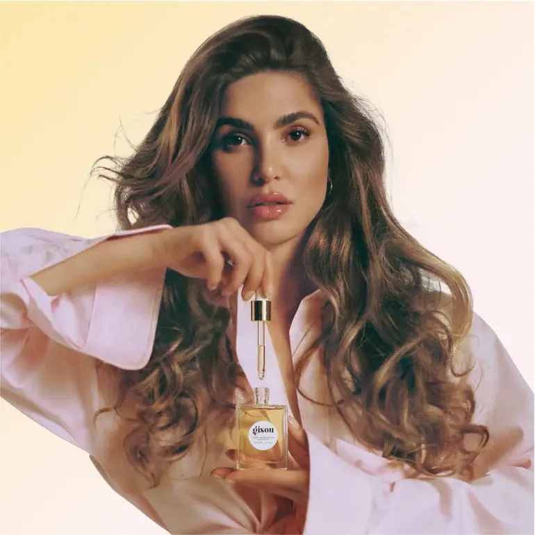 Gesso, hair oil, honey, travel size 50 ml