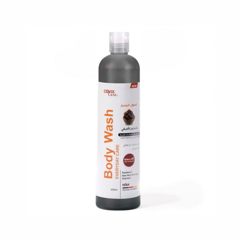 COVEX,Body Wash, with African Black Soap, for Cleansing Pores, 400ml