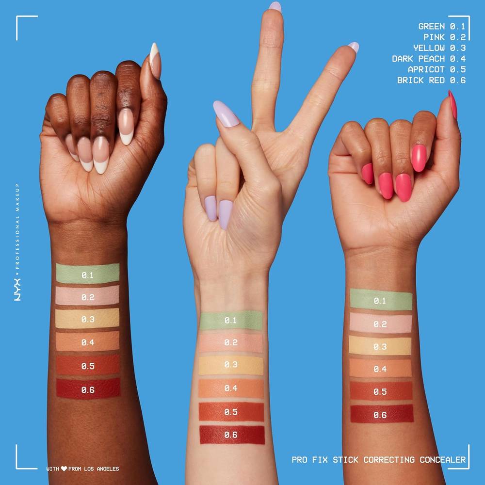NYX, Pro Fix Concealer Stick, 0.5 apricot
