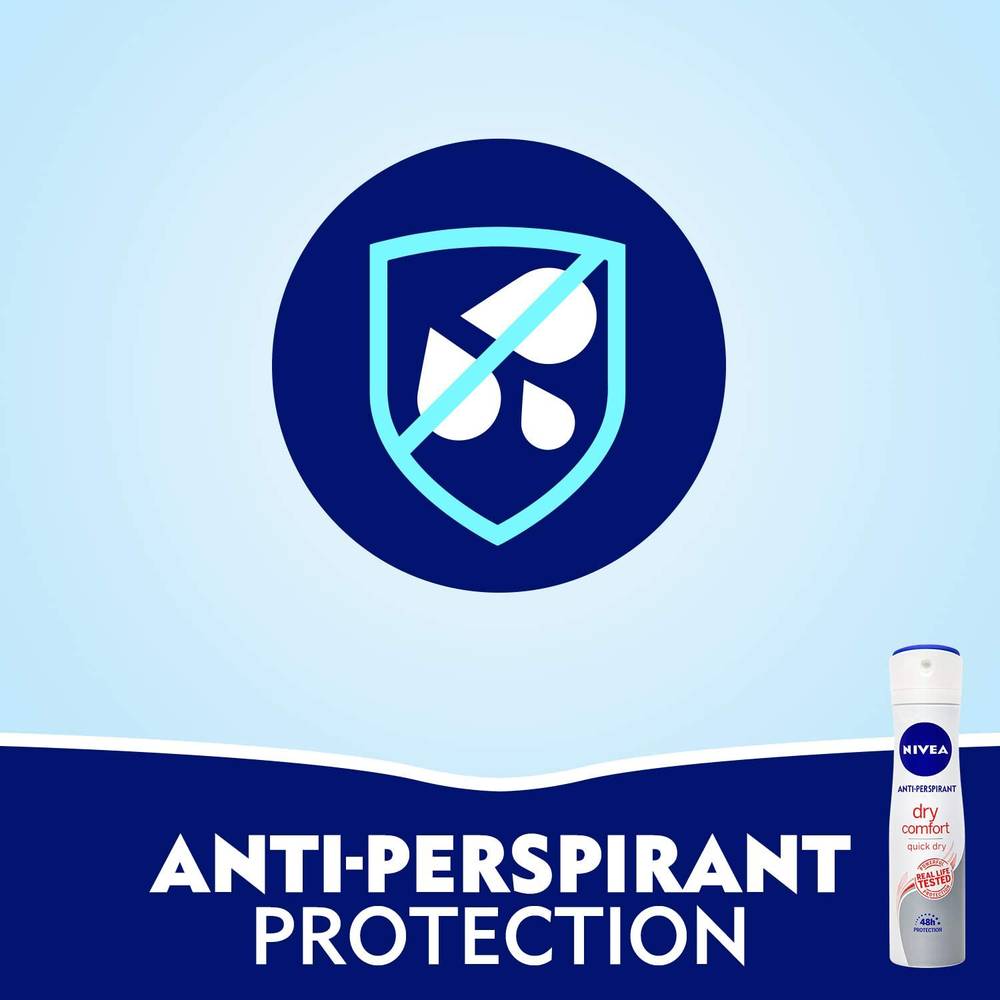 NIVEA, Deodorant Spray, Comfort & Dry, 150ml