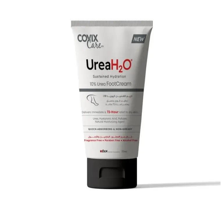 COVIX, 10% Urea Foot Cream, 72 Hours - 75ml