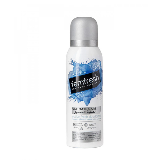 FemFresh, Active Deodorant Spray, for sensitive areas