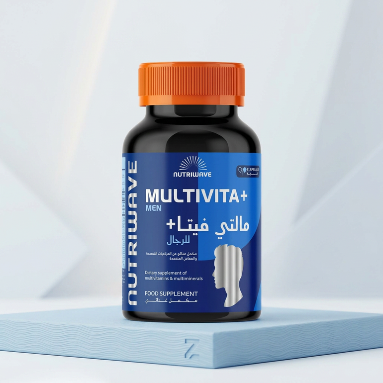 NutriWave, Dietary Supplement, Multivitamin for Men, - 60 Capsules