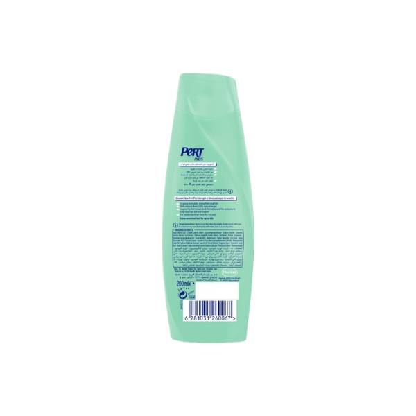 Pert Plus Shampoo, with Henna and Hibiscus Extract, 200ml