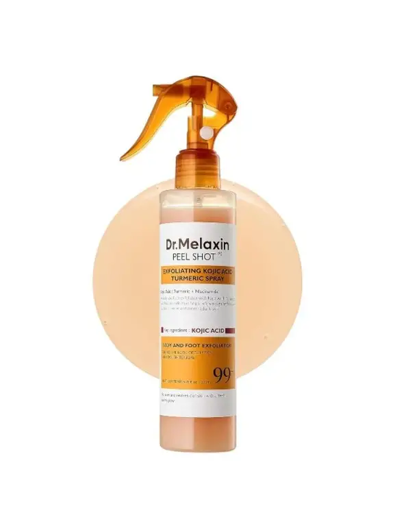 Dr. Melaxin, Peel Shot Exfoliating Spray, with Kojic Acid and Turmeric,