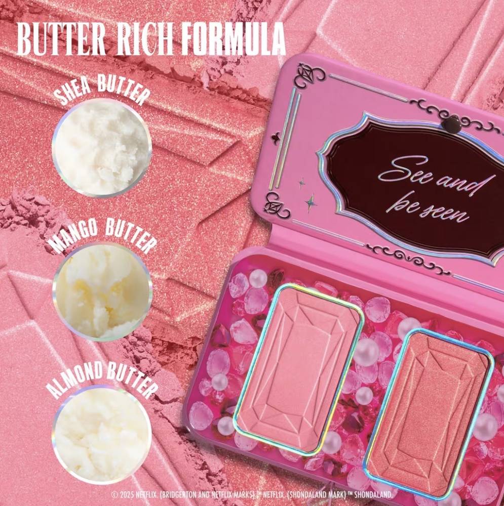 NYX Professional Makeup, Bridgerton Blush Palette - Wallflower