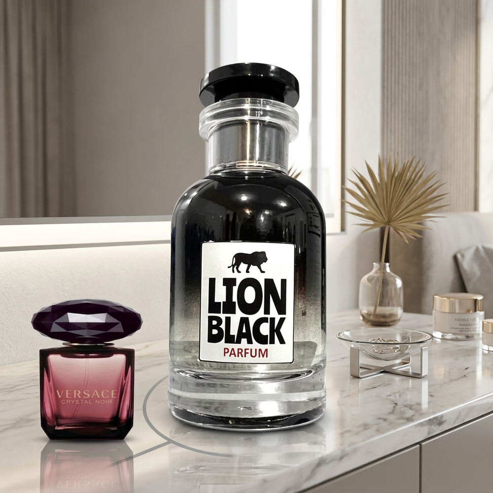 Black Lion, Crystal Perfume, Elixir Perfume - 50ml