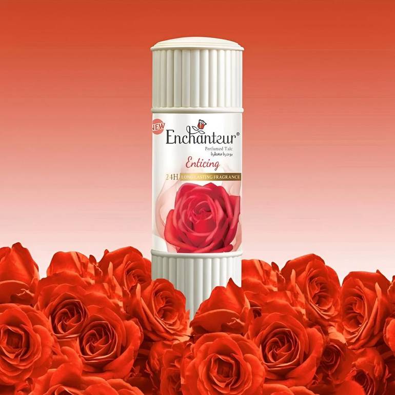 Enchanteur Enticing Perfumed Body Talc Powder - 125g
