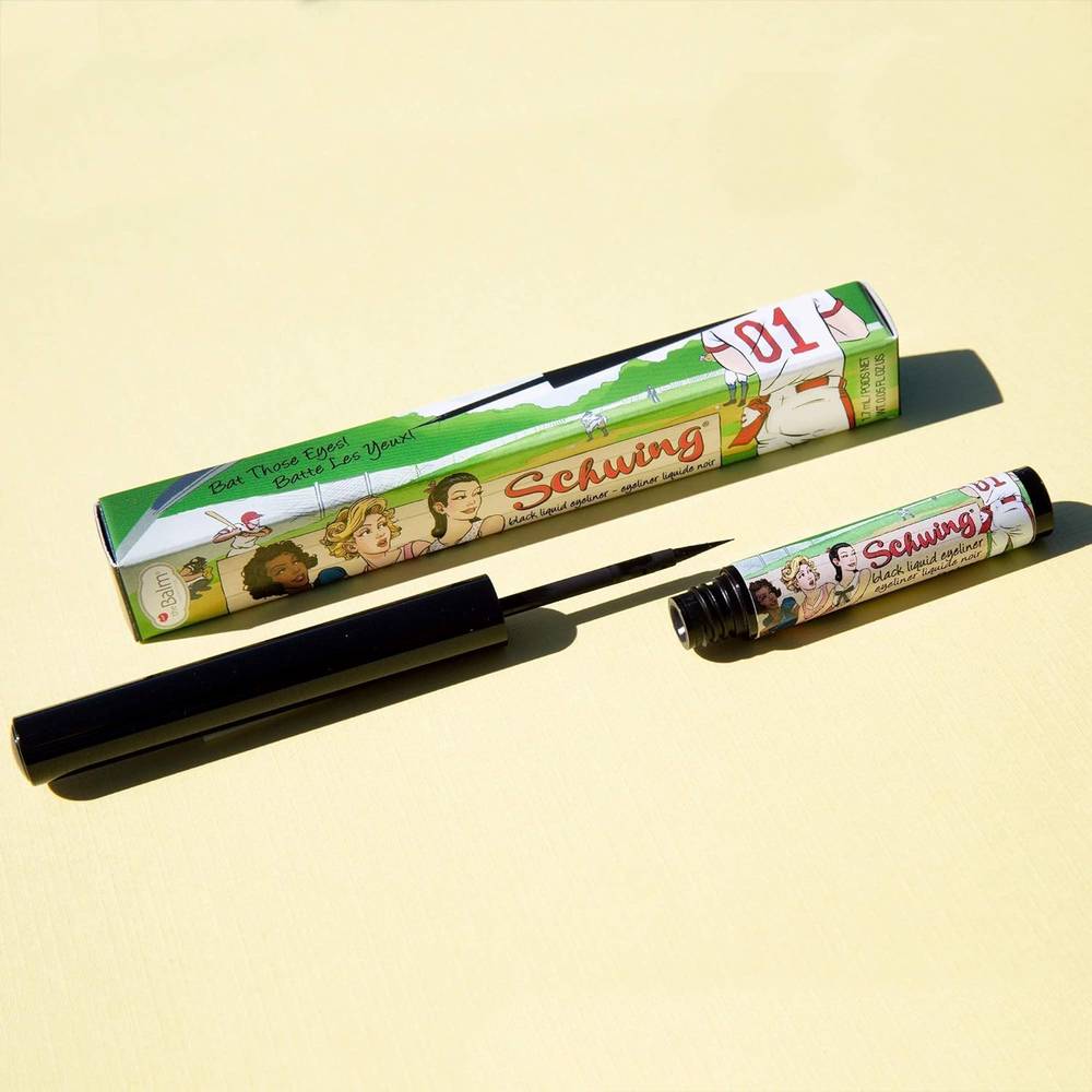 The Balm, Liquid Eyeliner, Schwing, - Black