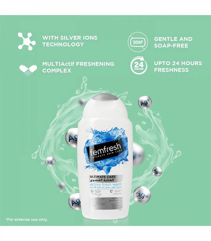 Femfresh Maximum Care Active Refreshing Intimate Wash with Ginseng Extract