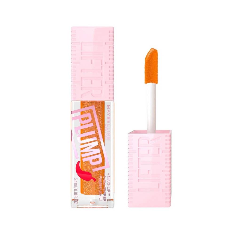 Maybelline, Lifter Plump Lip Gloss, 008 Hot Honey