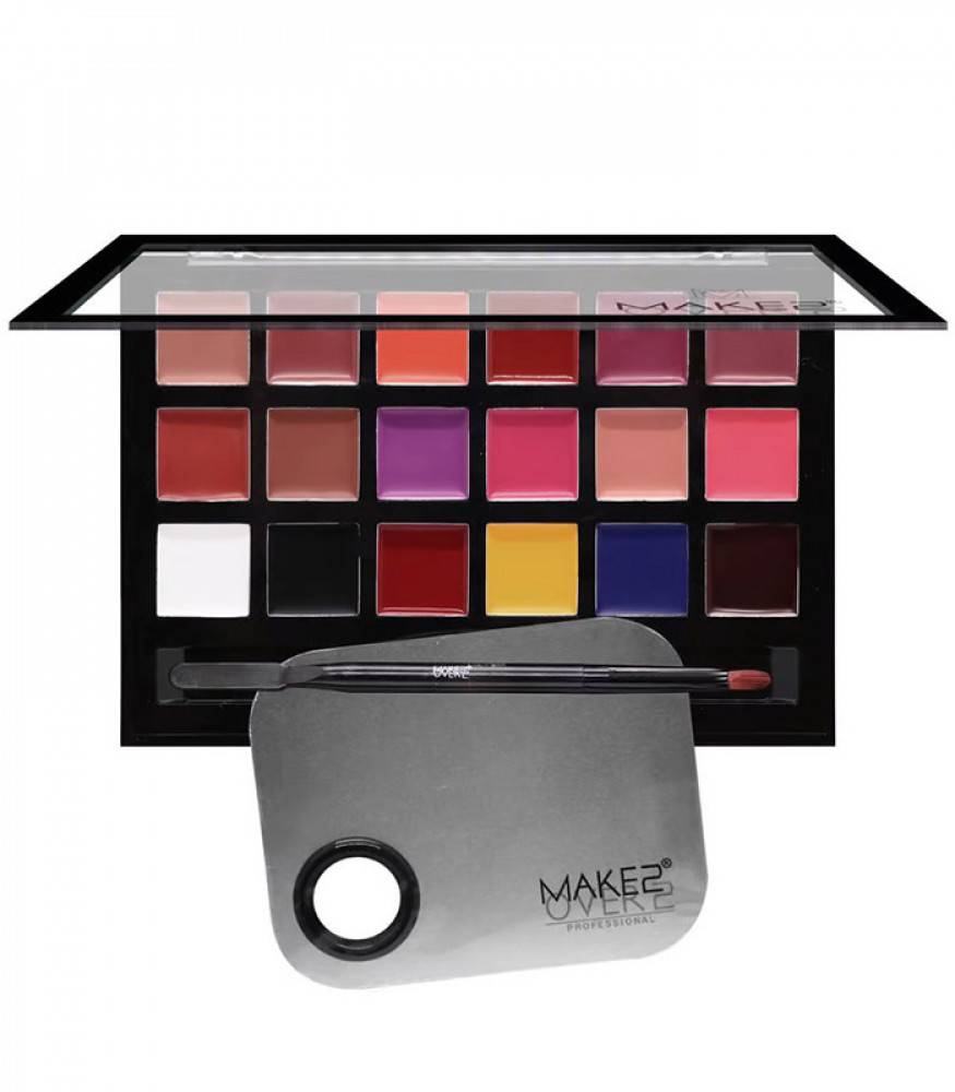 Make Over 22 Professional Lip Palette 18 Colors M3701