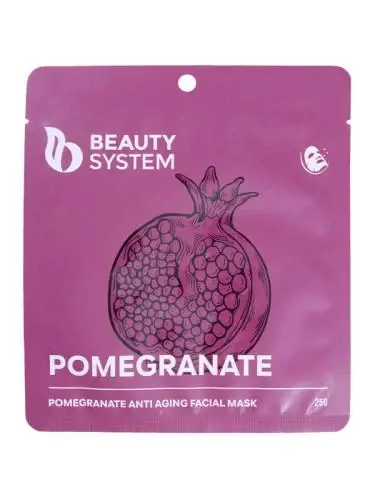 Beauty System, Pomegranate Face Mask