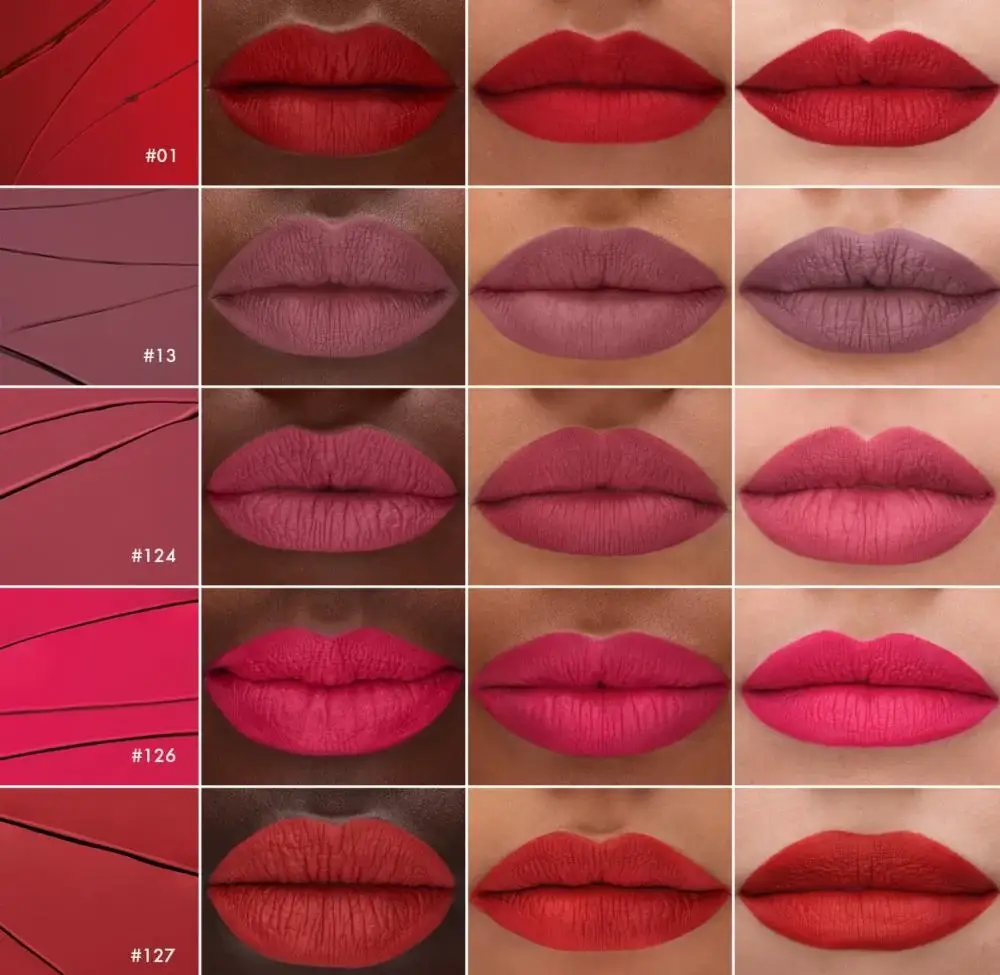 Sephora, Lipstick Collection, Moving Lights Cream Lip Stain, - 5 pieces