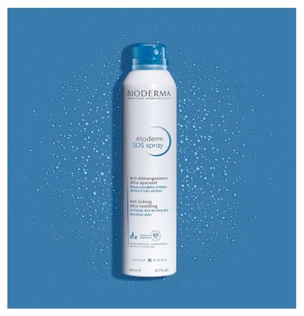 Bioderma, SOS Spray to Soothe Itchy Skin - 200ml
