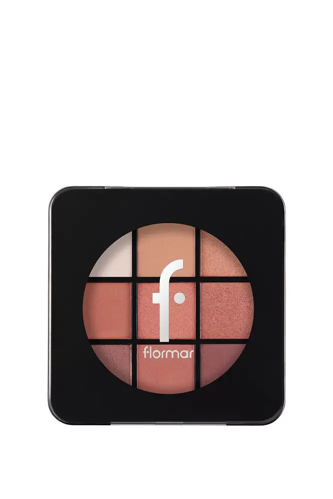Flormar, Eyeshadow Palette, Sunset, 9 Colors